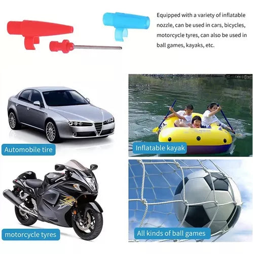 Compresor de Aire Portátil para Auto 12V – Infla Llantas Rápido y con Precisión (Modelo 197)