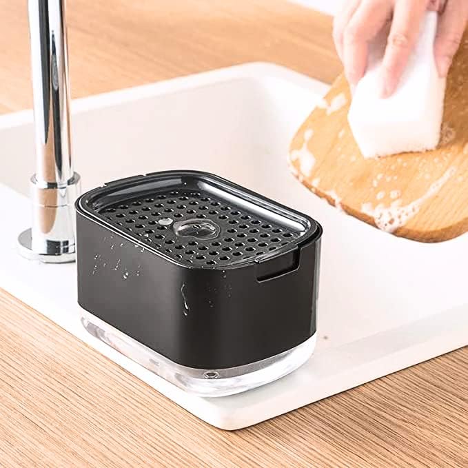 Dispensador de Jabón Líquido con Esponja FK24-08 – Práctico y Eficiente para la Cocina