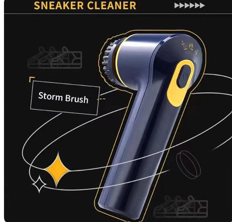 Cepillo Eléctrico 3 en 1 para Limpieza de Calzado – Recargable y Portátil