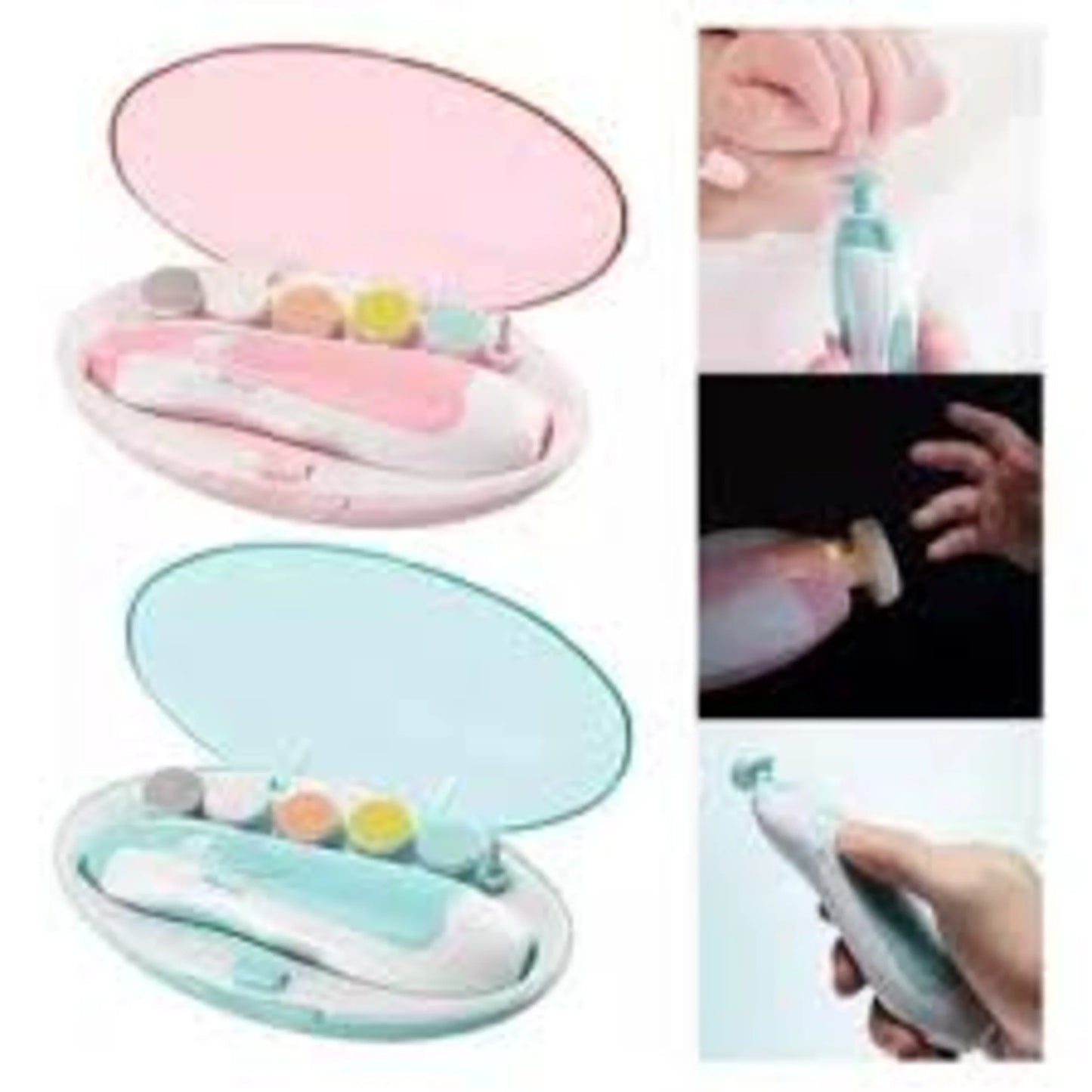 Lima Eléctrica para Bebés – Suave, Segura y Silenciosa para el Cuidado de sus Uñas
