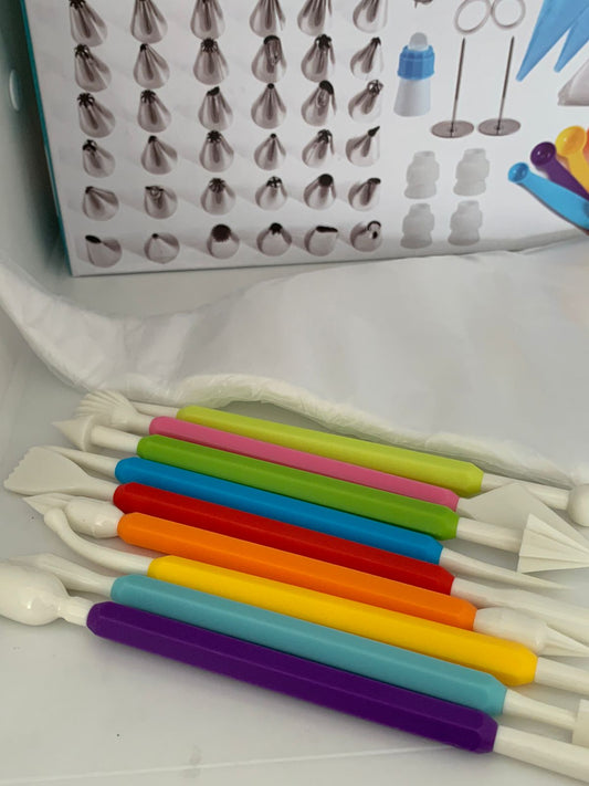 🎂 Kit de Decoración de Pastelería 66 Piezas – Crea Postres Profesionales en Casa