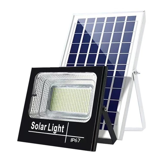 🔆 Kit Reflector Solar 600W con Control Remoto – Iluminación Potente y Autónoma
