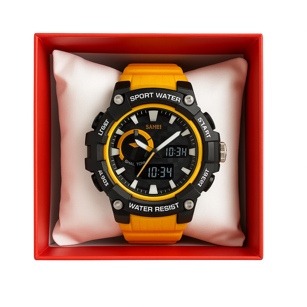 RELOJ KAIROS NARANJA