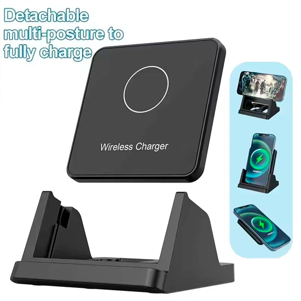 SOPORTE PARA CELULAR CON CARGA INALÁMBRICA ⚡🤩