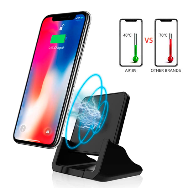 SOPORTE PARA CELULAR CON CARGA INALÁMBRICA ⚡🤩