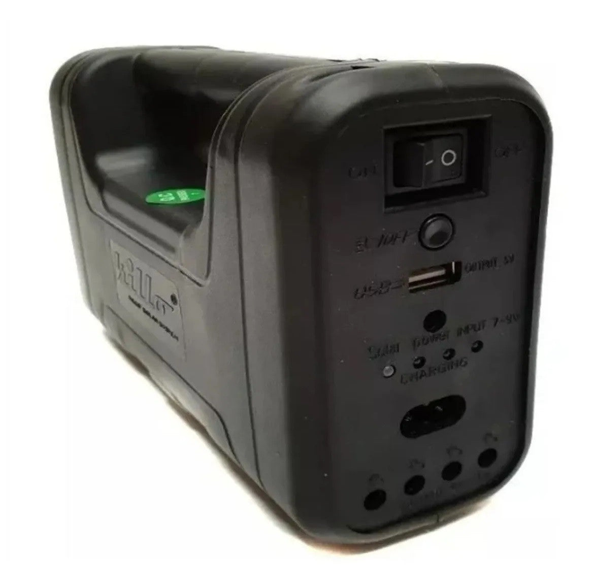 ☀️ Kit Solar con Panel, 3 Bombillos, Batería y Linterna – Energía Limpia y Portátil