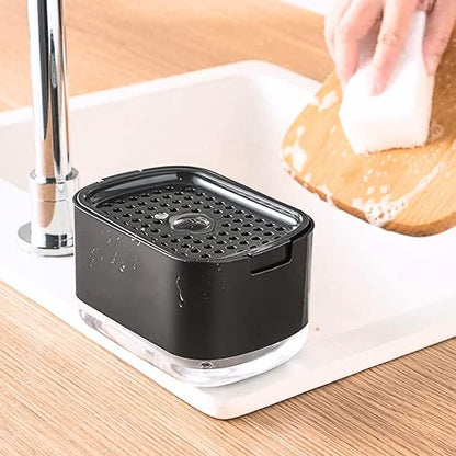 Dispensador de Jabón Líquido con Esponja FK24-08 – Práctico y Eficiente para la Cocina