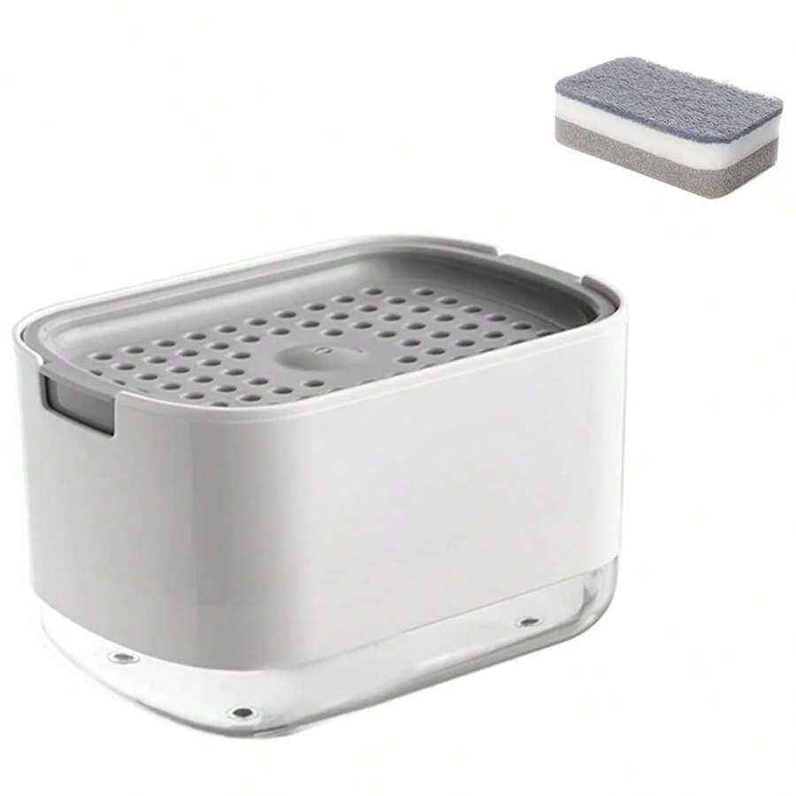 Dispensador de Jabón Líquido con Esponja FK24-08 – Práctico y Eficiente para la Cocina
