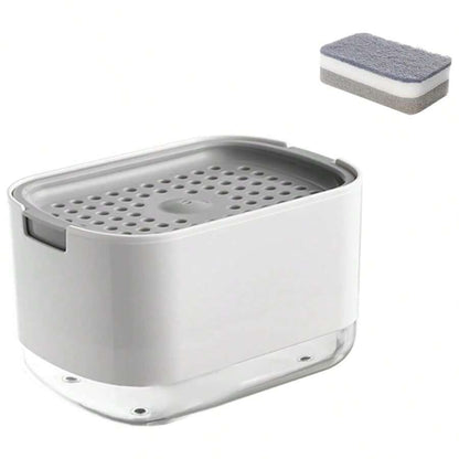 Dispensador de Jabón Líquido con Esponja FK24-08 – Práctico y Eficiente para la Cocina