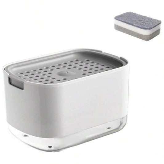 Dispensador de Jabón Líquido con Esponja FK24-08 – Práctico y Eficiente para la Cocina