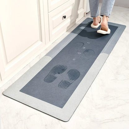 Set de Tapetes de Baño Antideslizantes – 2 Piezas Súper Absorbentes y de Alta Calidad