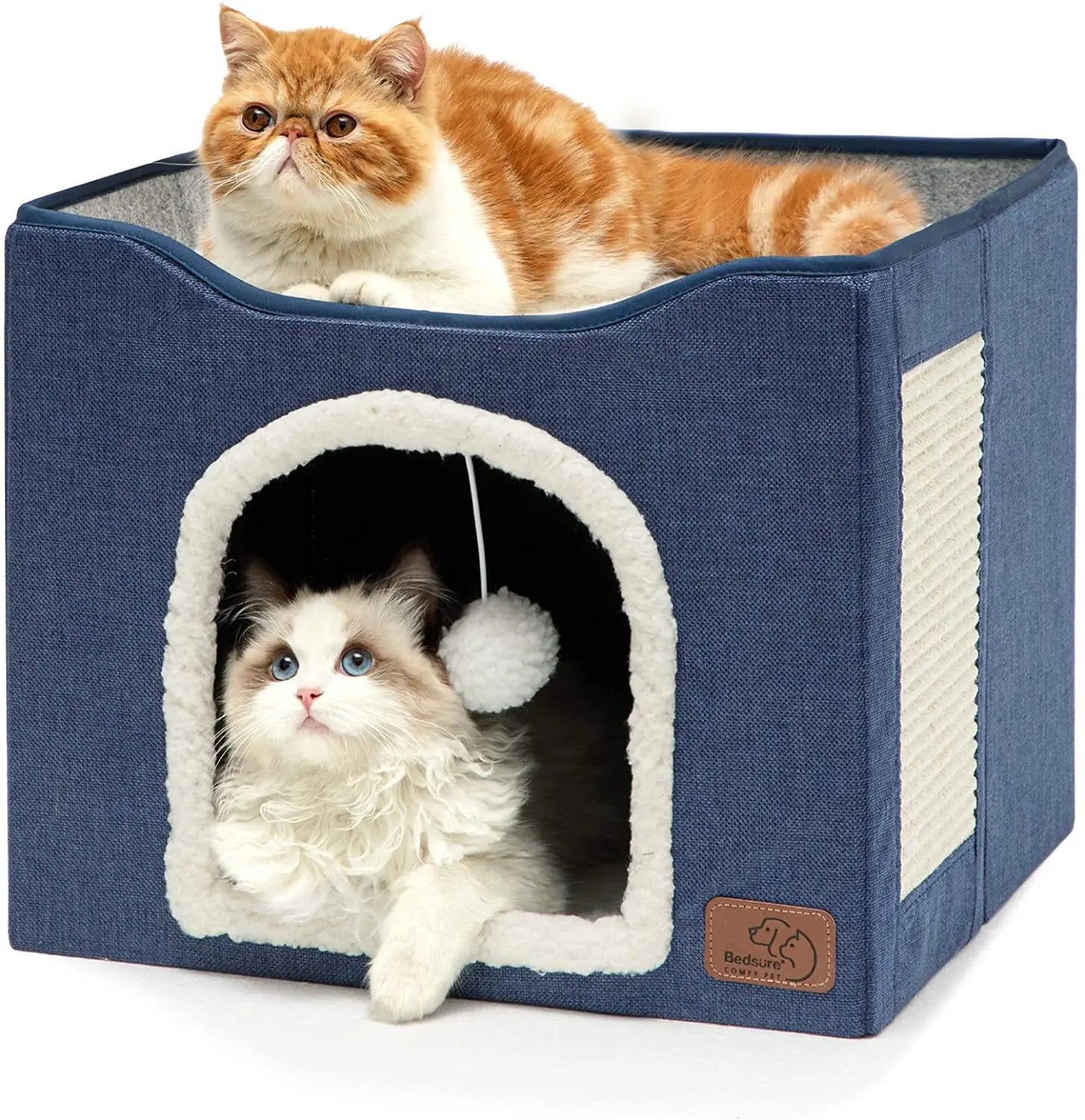 🐾 Cama Plegable para Gatos – Suave, Compacta y Acogedora