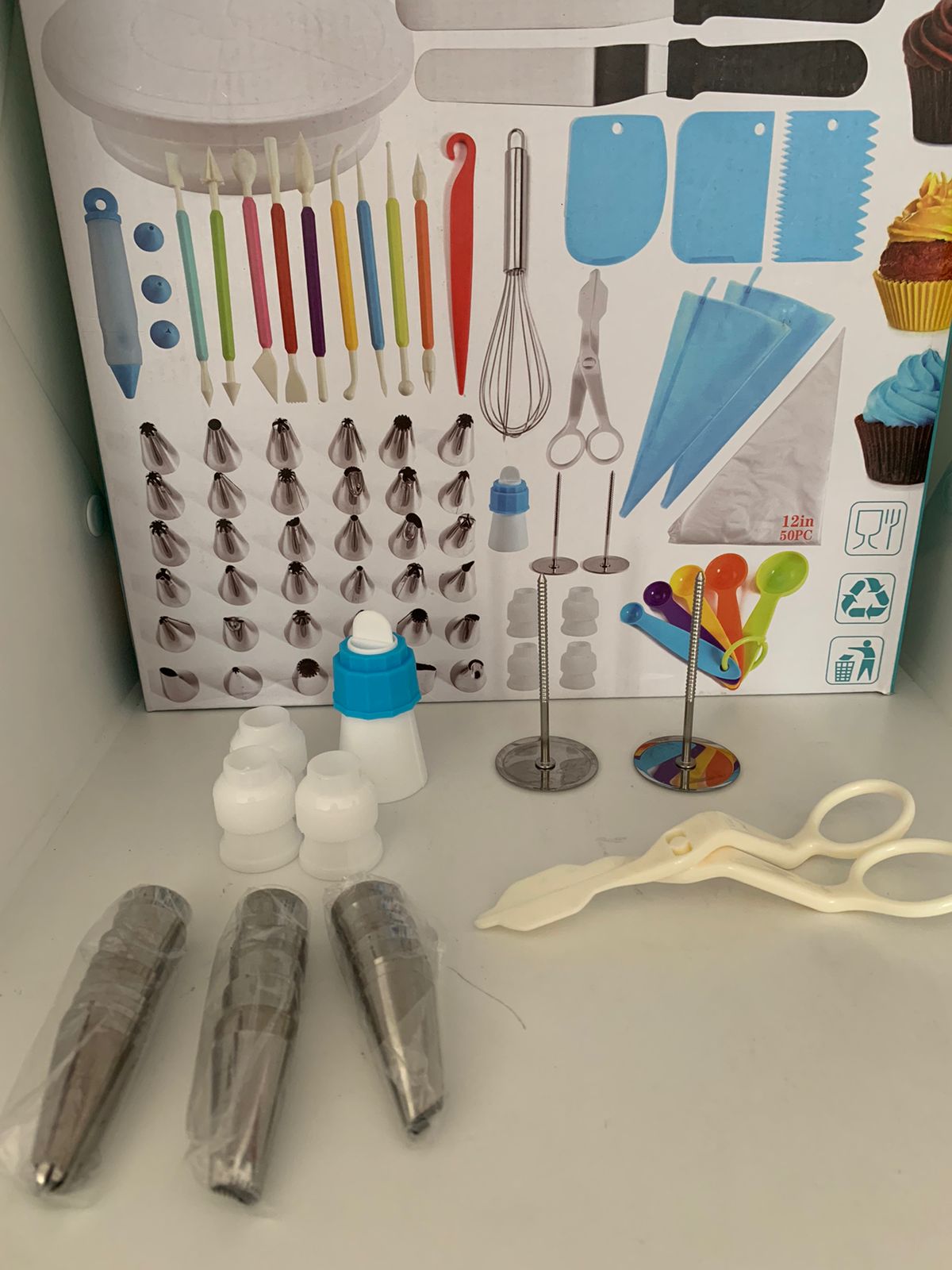 🎂 Kit de Decoración de Pastelería 66 Piezas – Crea Postres Profesionales en Casa