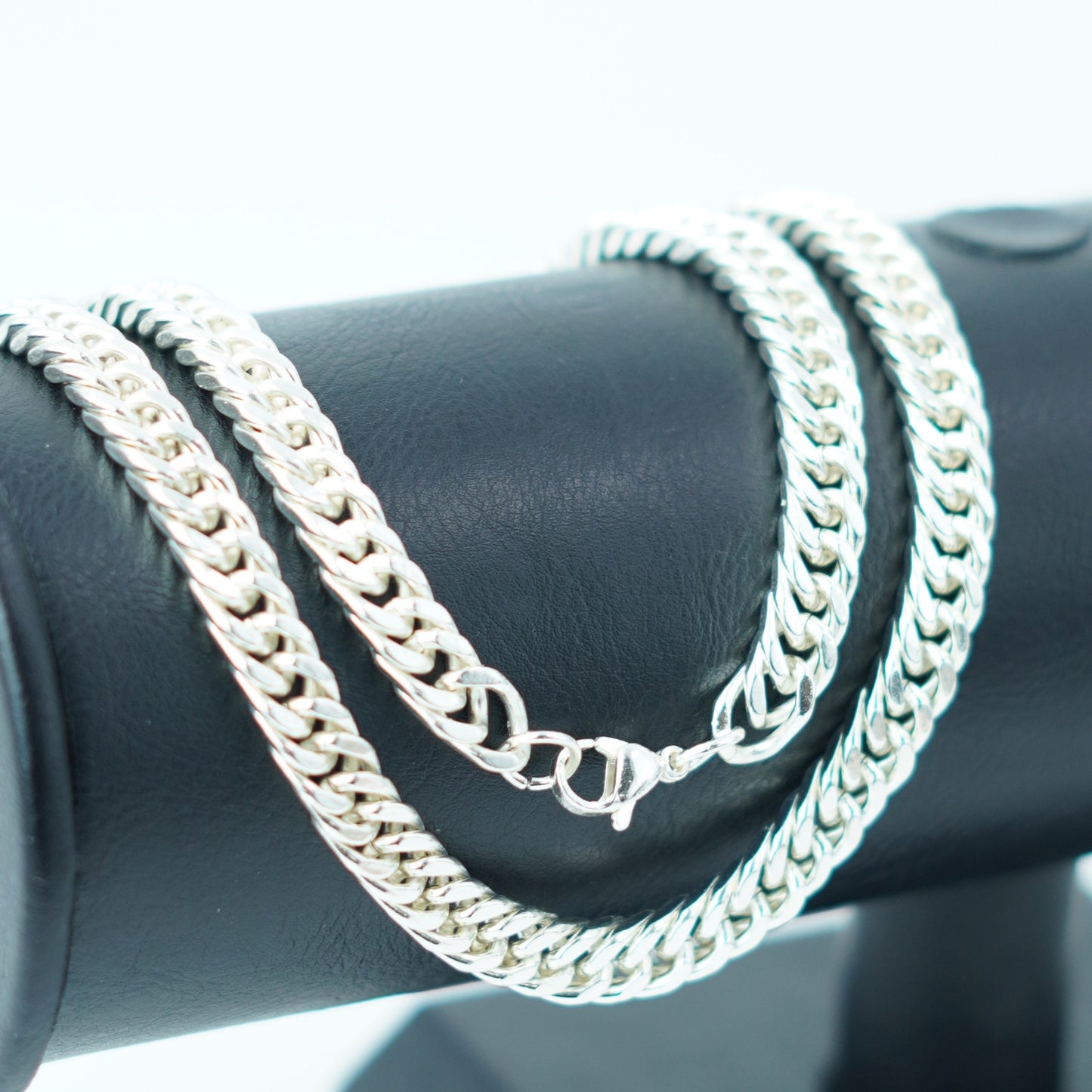 Cadena Doble Eslabón PZR en Acero Inoxidable 316L – Estilo, Resistencia y Brillo Duradero