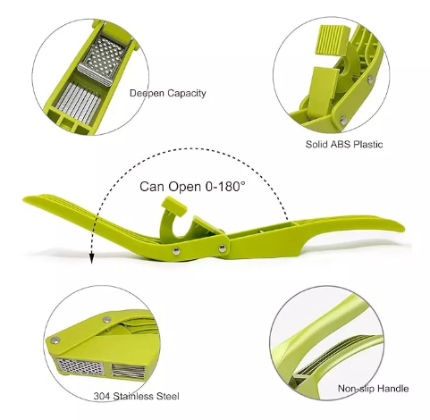 Prensador de Ajo Ergonómico de Acero Inoxidable – Cocina Fácil y Rápida