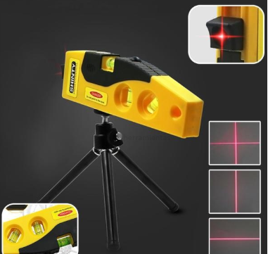 Nivel Láser con Trípode 2 Líneas – Precisión y Estabilidad para tus Proyectos