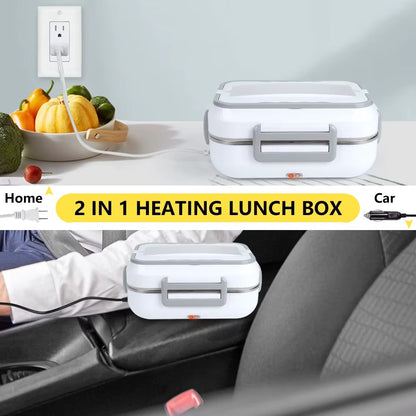 Lonchera Eléctrica con Compartimientos y Accesorios – Comodidad y Funcionalidad Todo el Día