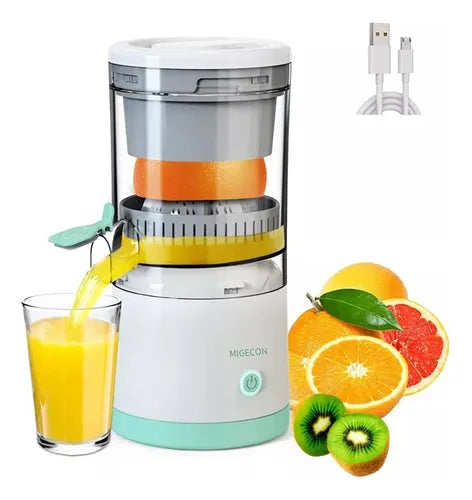 Exprimidor de Frutas Inalámbrico Portátil – Jugo Fresco en Cualquier Lugar 🍊🥤