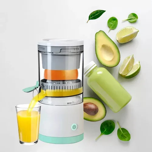 Exprimidor de Frutas Inalámbrico Portátil – Jugo Fresco en Cualquier Lugar 🍊🥤