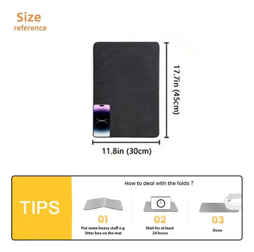 🐾 Tapete Doble Alfombra para Gato – Control de Arena y Máxima Comodidad 🐱