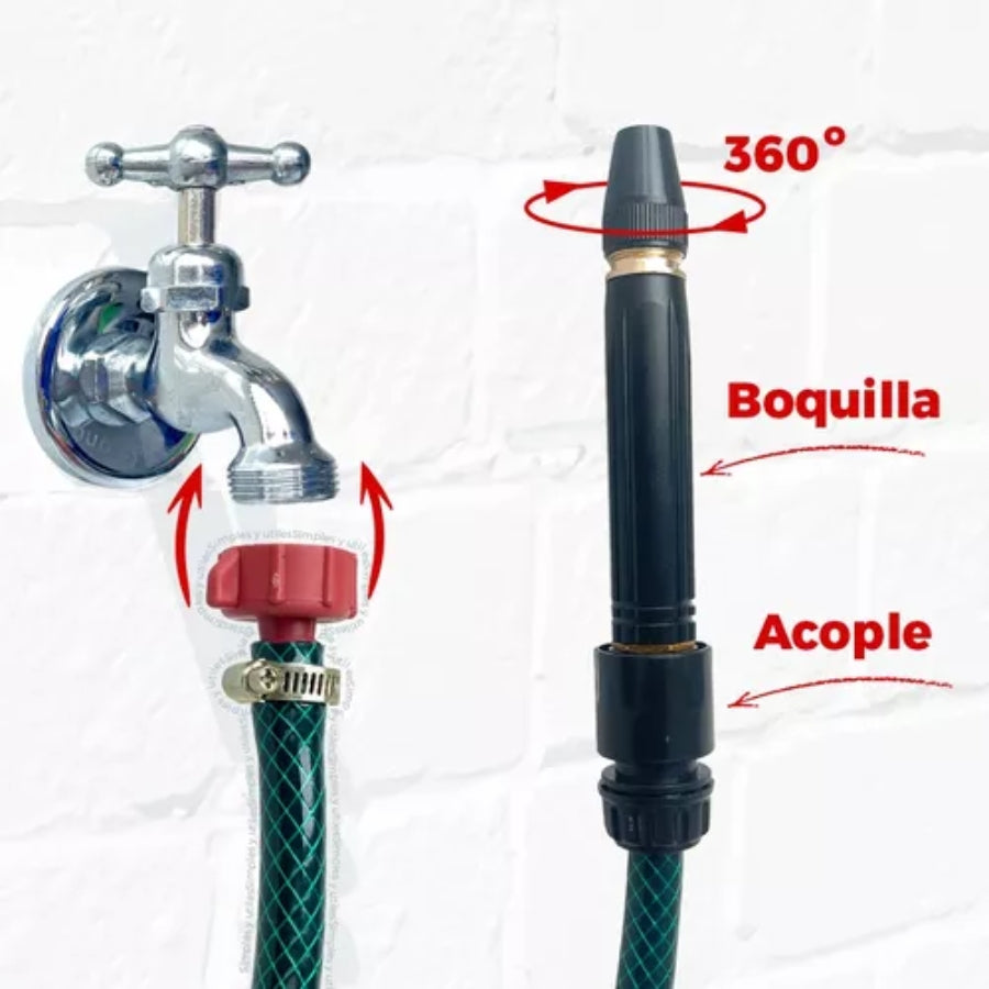 💦 BOQUILLA AHORRADORA DE AGUA 360°