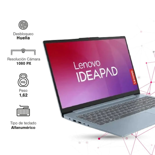 💻 Portátil Lenovo IdeaPad Slim 3  Windows 11 | Intel Core i3-1315U | 8GB RAM | 1TB SSD