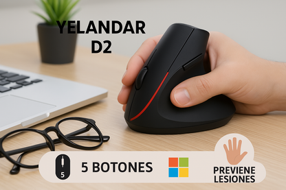 Mouse ergonómico