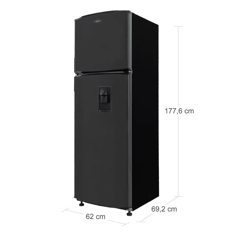 Nevera Haceb N311 No Frost 294 L – Manija Interna Titanio / Gris Plomo, Eficiencia Energética B