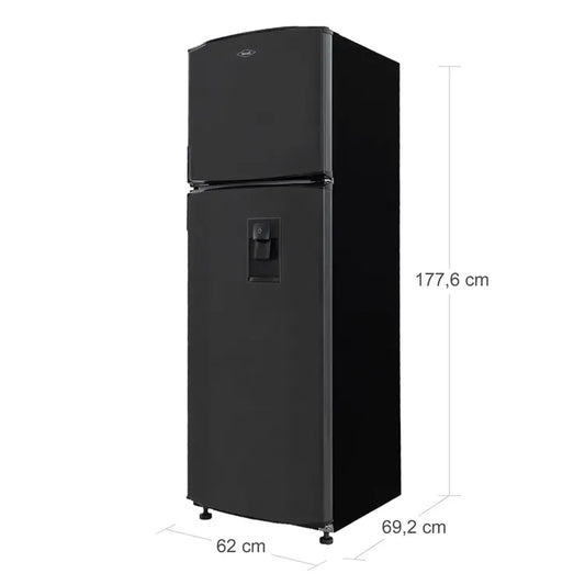 Nevera Haceb N311 No Frost 294 L – Manija Interna Titanio / Gris Plomo, Eficiencia Energética B