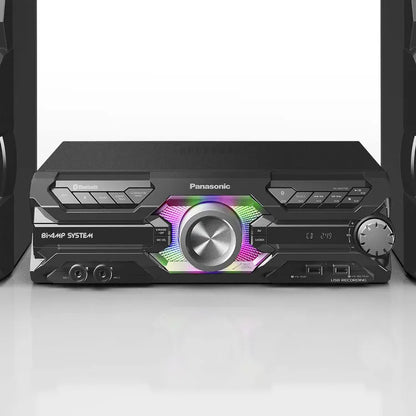 Minicomponente Panasonic SC-AKX730 2000 W RMS – Potencia Profesional con Karaoke y DJ Jukebox