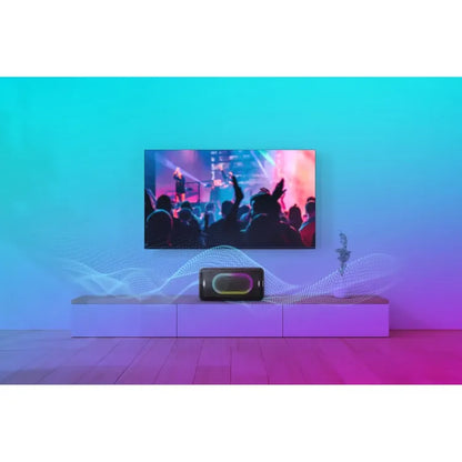 Parlante Portátil Panasonic SC-BMAX10 150 W – Party Speaker con Batería 15 h y Luces LED