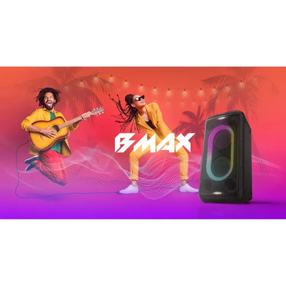Parlante Portátil Panasonic SC-BMAX10 150 W – Party Speaker con Batería 15 h y Luces LED