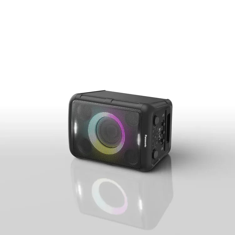 Parlante Portátil Panasonic SC-BMAX5 75 W RMS – Bluetooth + Batería 9 h + Luces Fiesta