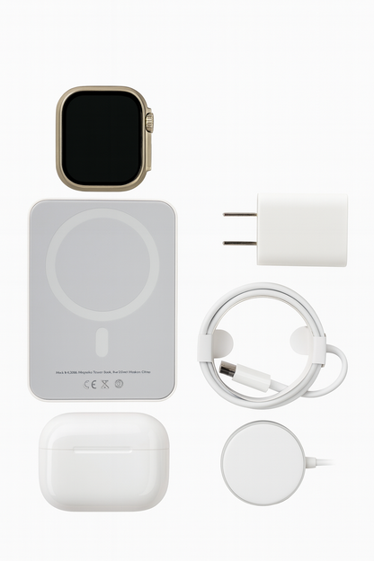⌚ Combo Inteligente X8 – Smartwatch Ultra + Power Bank + Accesorios
