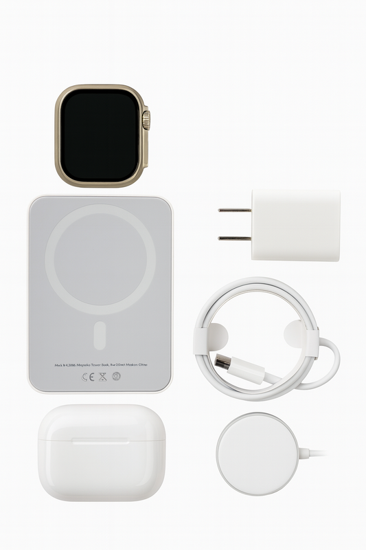 ⌚ Combo Inteligente X8 – Smartwatch Ultra + Power Bank + Accesorios