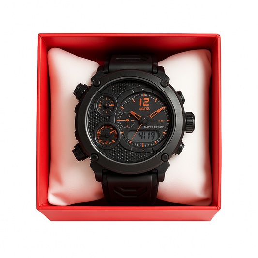 RELOJ KAIROS DEPORTIVO BLACK ORANGE