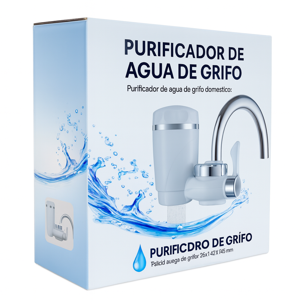Combo Purificador de Agua + Repuesto | Filtro Purificador 10.000 Litros