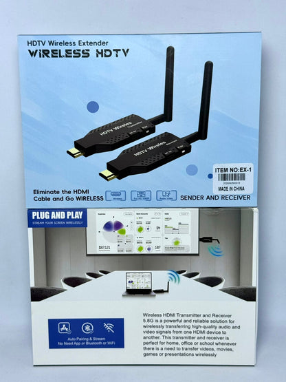 📡 TRANSMISOR HDMI INALÁMBRICO HDTV
