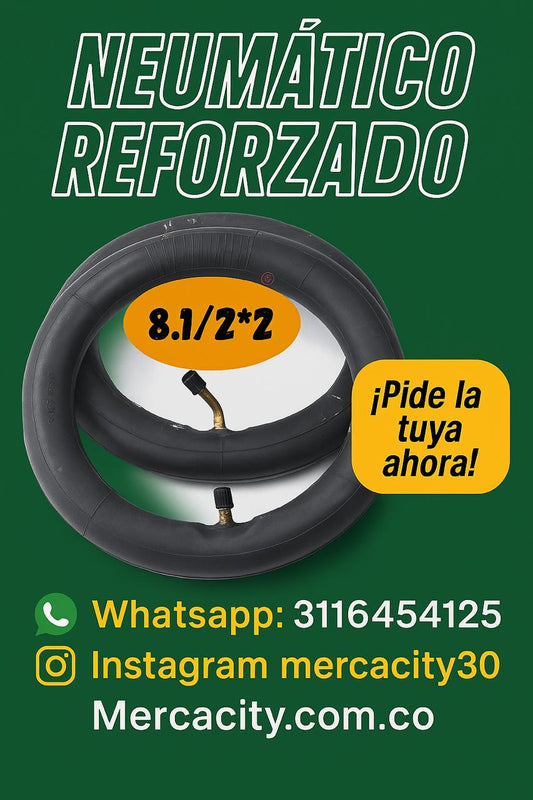 Neumatico reforzado 8.1/2*2