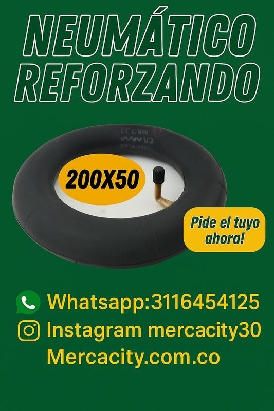 Neumatico reforzado 200x50