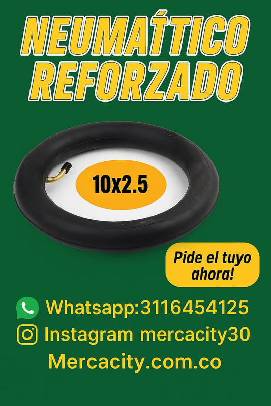 Neumatico reforzado 10x2.5