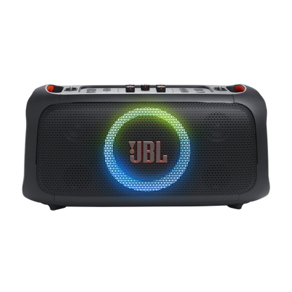 JBL PartyBox On-The-Go Essential – 100 W, Micrófono Inalámbrico, Luces RGB & Batería 6h