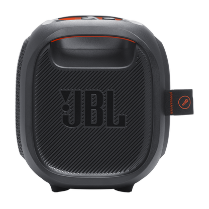 JBL PartyBox On-The-Go Essential – 100 W, Micrófono Inalámbrico, Luces RGB & Batería 6h