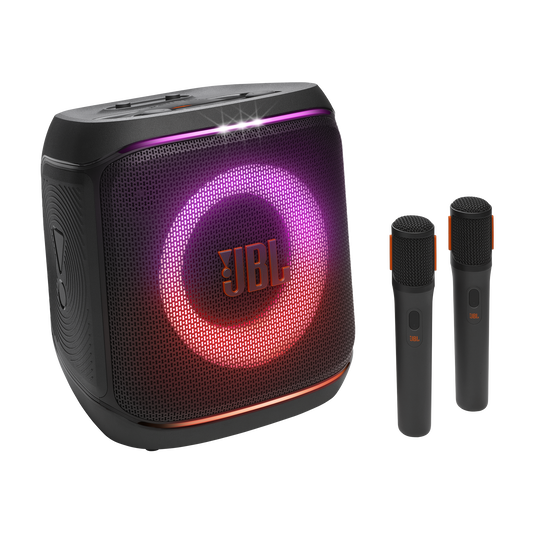 JBL PartyBox Encore 2 – 100 W, Micrófono Inalámbrico, Hasta 15 H de Batería, IPX4