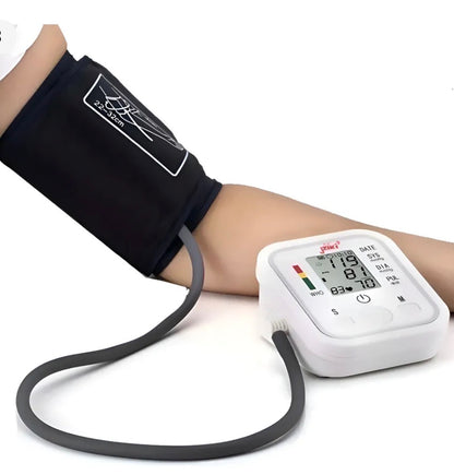 Set Salud 3 en 1 – Tensiómetro con Voz, Termómetro Berrcom y Oxímetro con Cur