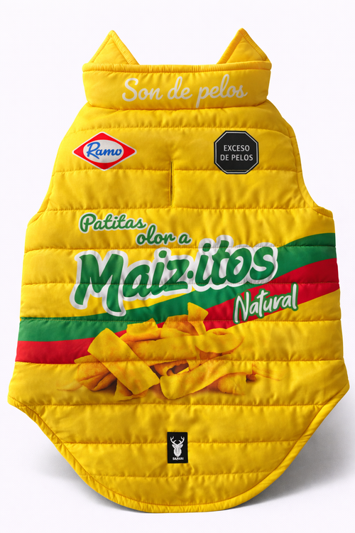 Chaleco para Perros Maizitos Amarillo