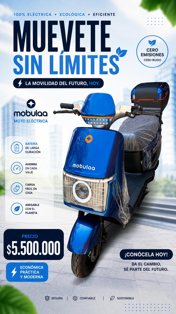 Bicimoto Eléctrica EB-11 Apolo ⚡🛵