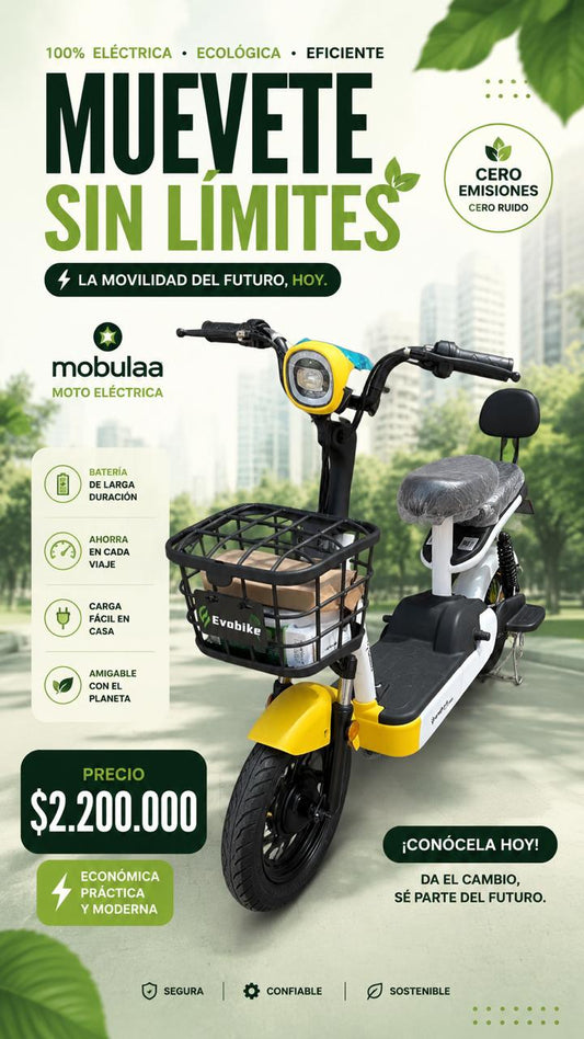 Bicicleta Eléctrica VPM S5 – Movilidad Inteligente, Económica y Sin Límites