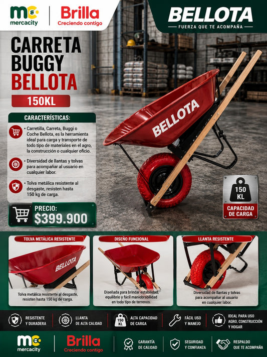 CARRETA BUGGY BELLOTA 150KL