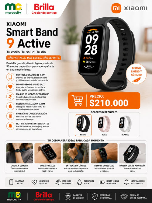 XIAOMI SMART BAND 9 ACTIVE